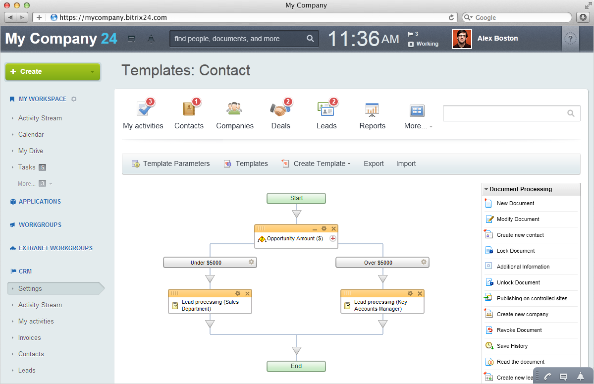 approval bitrix24 document Bitrix24: free sales and team management sales automation